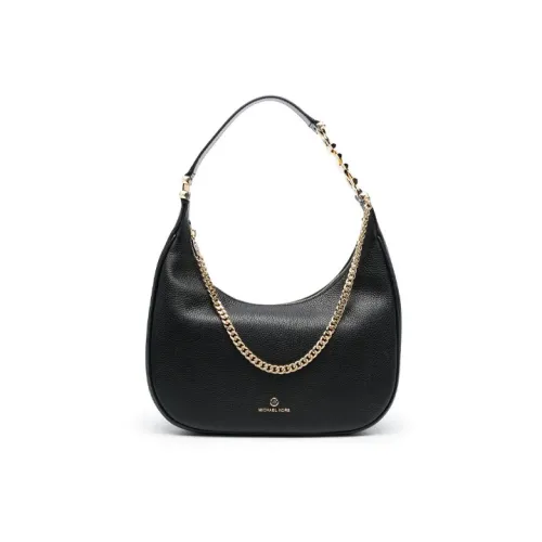 MICHAEL KORS Piper Calfskin Handbag, Shoulder Bag Women's Black