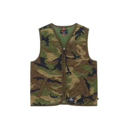 Alpha Industries Vests Men Army Green