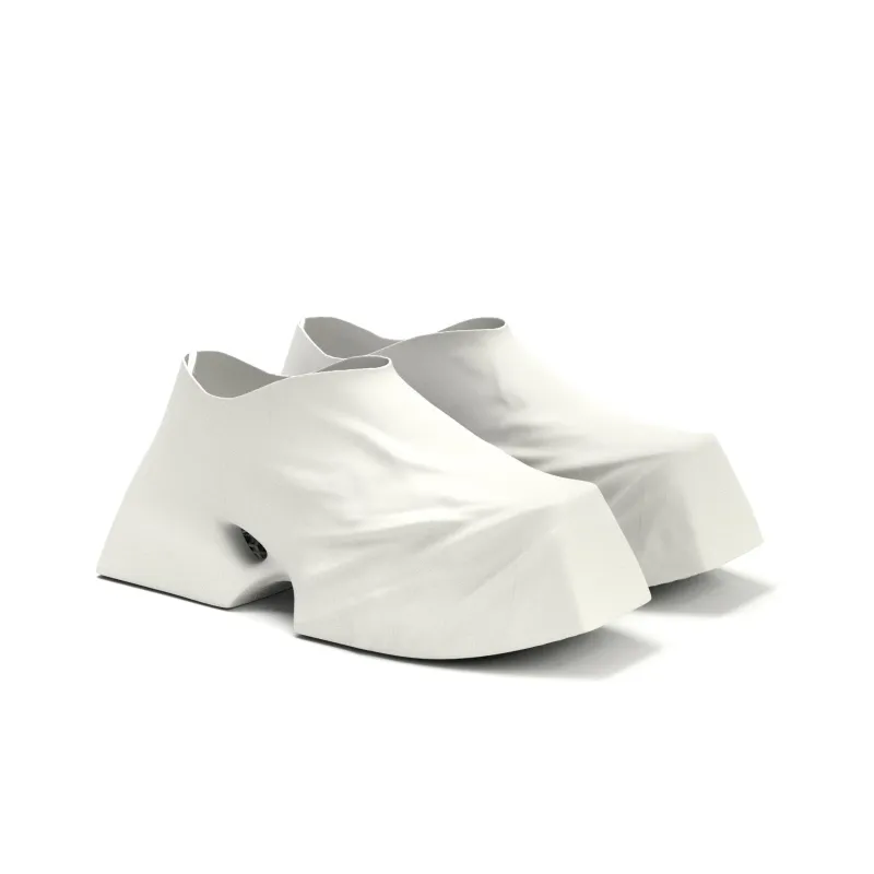 GQ Men's Casual Shoes Unisex Low Top Black/White-7