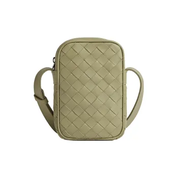 Bottega Veneta Intrecciato Zipped Phone Pouch