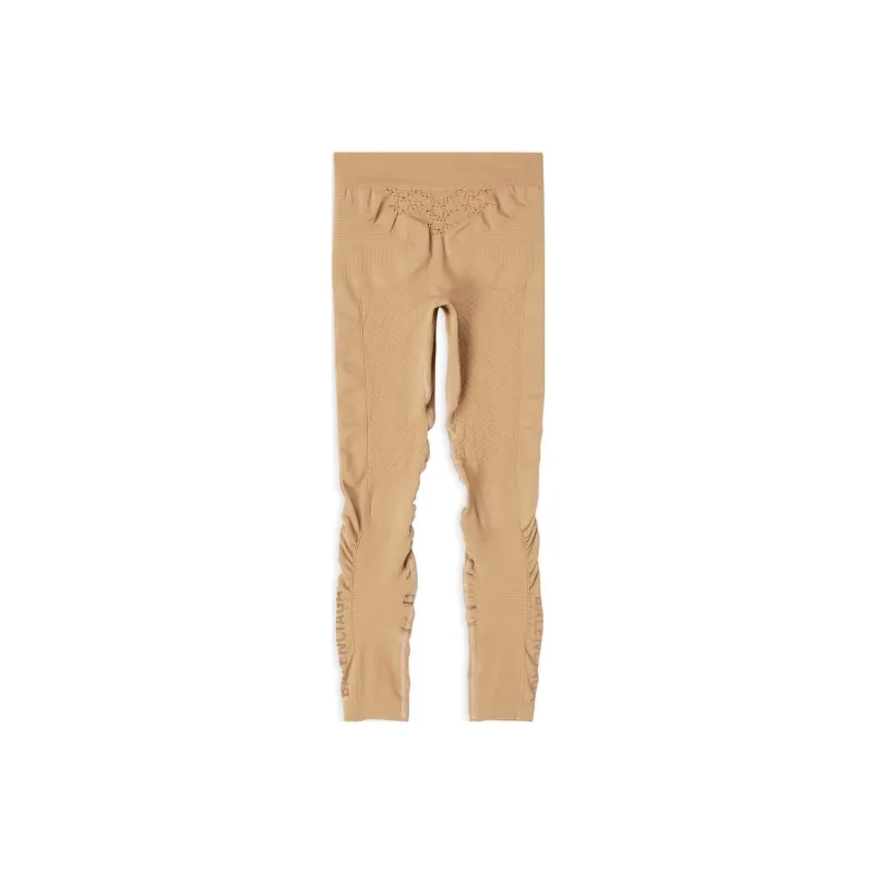 Balenciaga SS23 Leggings Slim Fit Women's Camel-1