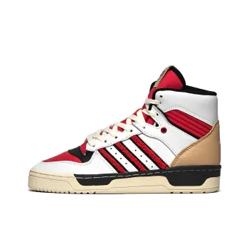 Adidas Originals Rivalry Hi Cloud White Glory Red
