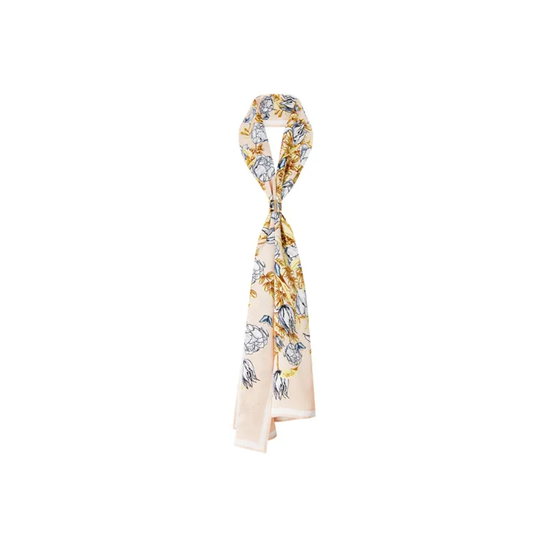 WENSLI Silk Scarves Women's-7