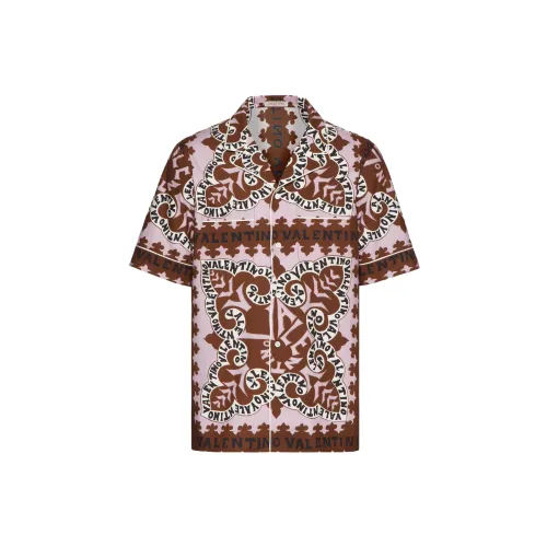 Valentino Shirts Men Brown