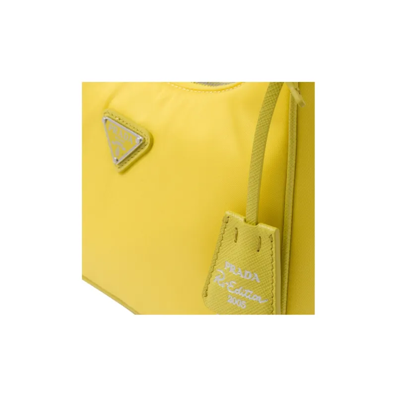 PRADA 2005 Mini Sac Yellow-3
