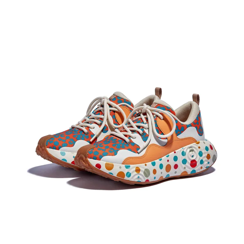 U.IN Painted Travel Shoes Camouflage 2 Fabric Brava 3 Polka Dot Plant Casual Shoes Women's-4