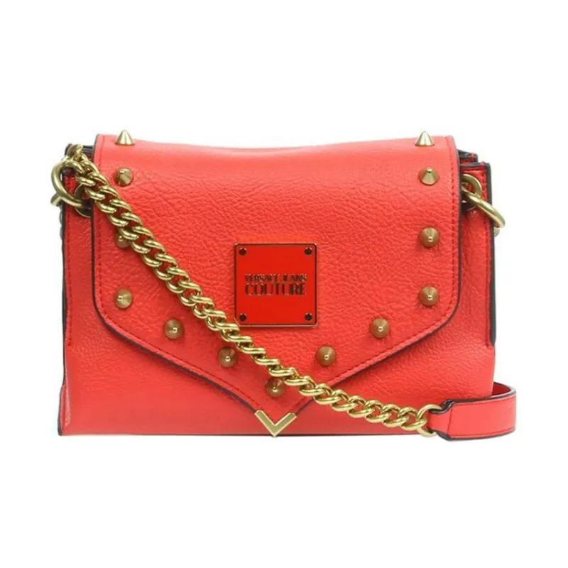VERSACE JEANS COUTURE Polyester Crossbody Bag Shoulder Bag Women's Orange-0