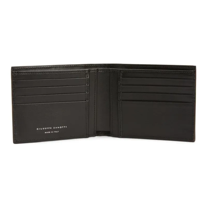 Giuseppe Zanotti/GZ Leather Wallet Men's Dark Brown-3