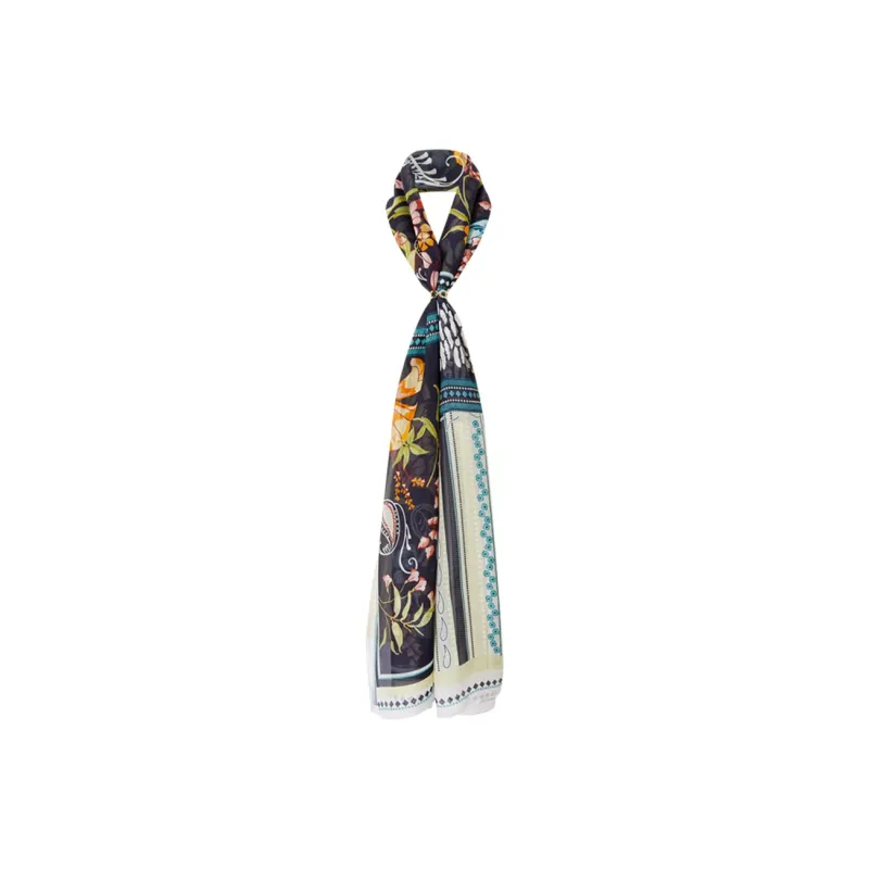 WENSLI Silk Scarves Women's-4