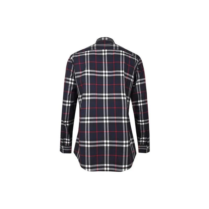 Burberry Check Print L/S Shirt-1