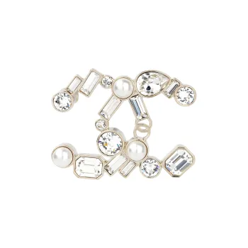 CHANEL 22c Early Spring Brooches Unisex Gold