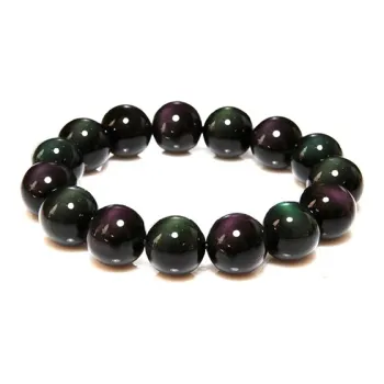 ZHOUBAIFU Obsidian Bracelets Unisex