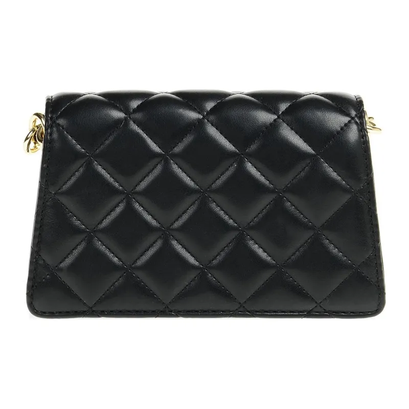 VERSACE JEANS COUTURE Polyurethane Crossbody Bag Shoulder Bag Women's Black-2