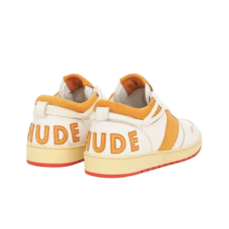 RHUDE Rhecess Low 'White Orange'-3