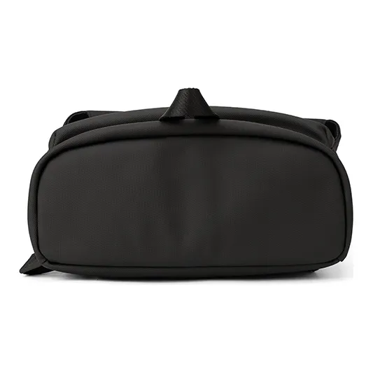 PIERRE CARDIN Fabric Backpack Large Size Men's Black-4
