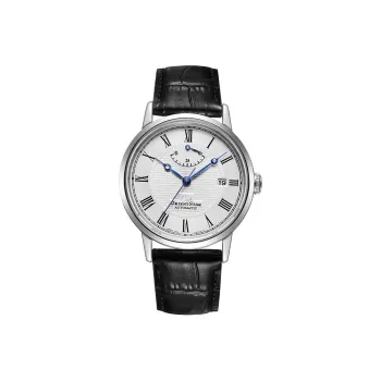 ORIENT STAR Master Collection Automatic Mechanical Movement Leather Strap Watch Men's Watches White Dial RE AU0002S00B