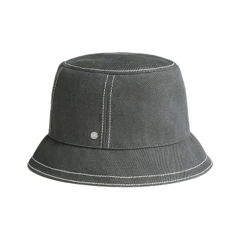 HERMES Cotton Bucket Hats Unisex