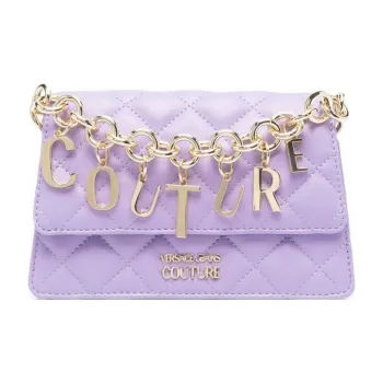 VERSACE JEANS COUTURE Crossbody Bag Shoulder Bag Women's Purple