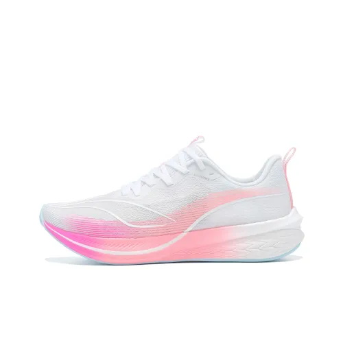 LINING Red Hare 6 Pro Running Shoes Women's Low-Top White/Pink