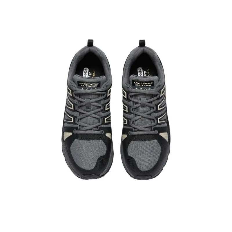 Skechers Escape Plan Anti Slip Wear Resistant Low Top Outdoor Shoes Charcoal Gray-3