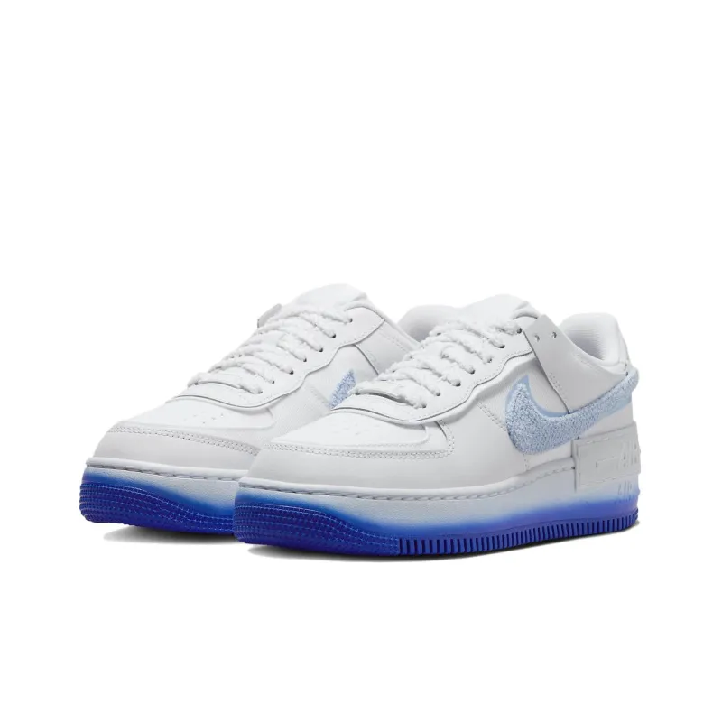 Nike Air Force 1 Low Shadow Chenille Swoosh Blue Tint Women's-2