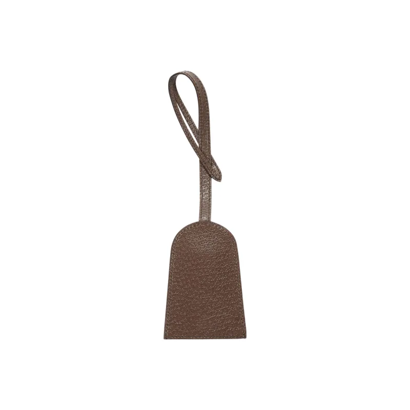 GUCCI Leather Key Pouch Small Size Women's Brown-1