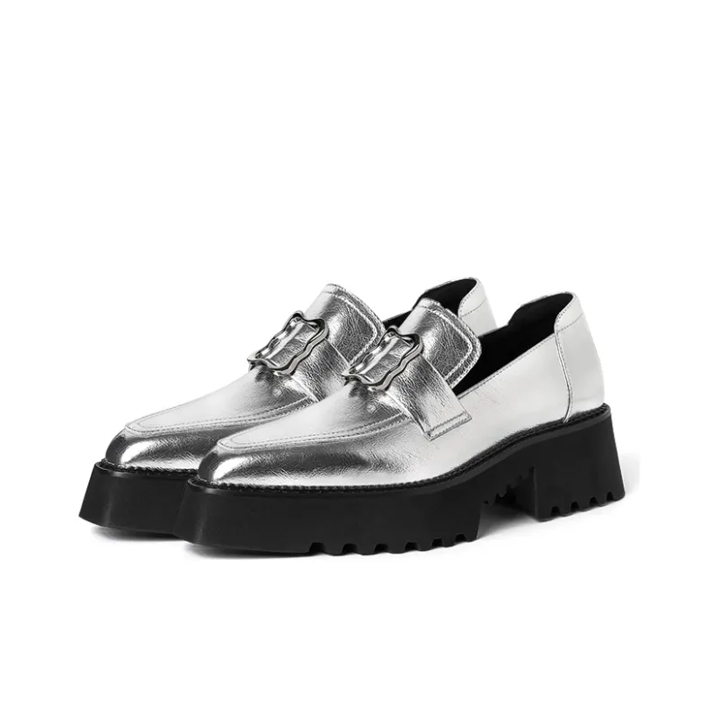 Naiyee Loafers Women's Silver/Black-5