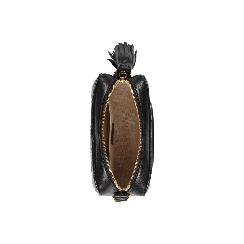 GUCCI Blondie Leather Crossbody Bag, Shoulder Bag Women's Black-6