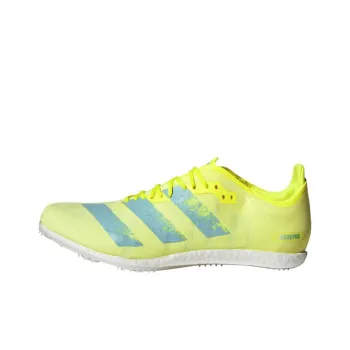 Adidas Adizero Avanti Track Field Shoes 'Yellow Aqua'