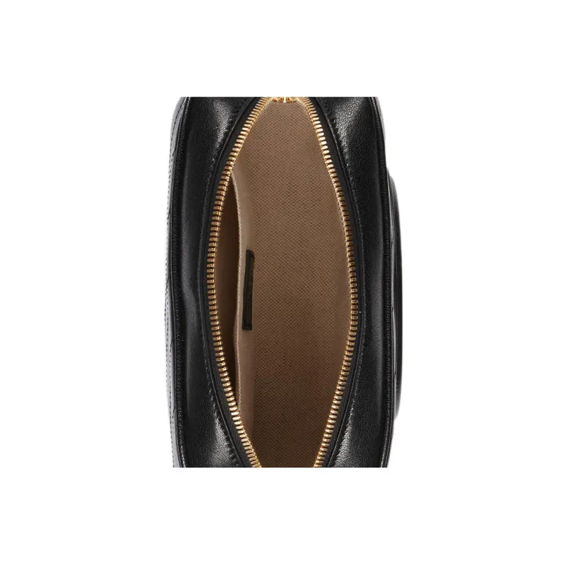 GUCCI Blondie Leather Crossbody Bag, Shoulder Bag Women's Black-7