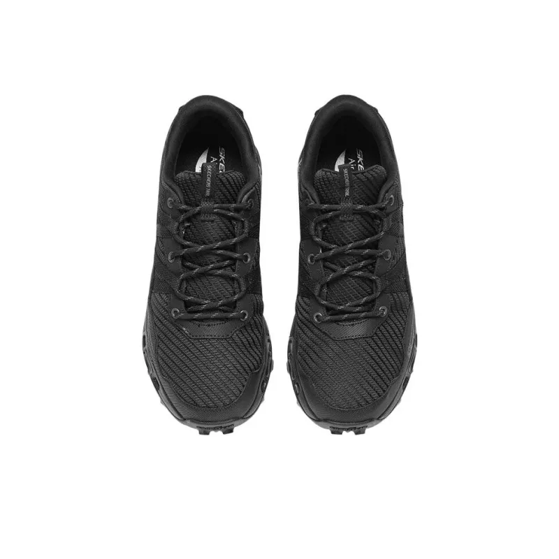 Skechers ARCH FIT GLIDE STEP TRAIL Cushioning Anti Slip And Wear Resistant Low Top Running Shoes Men's All Black-3
