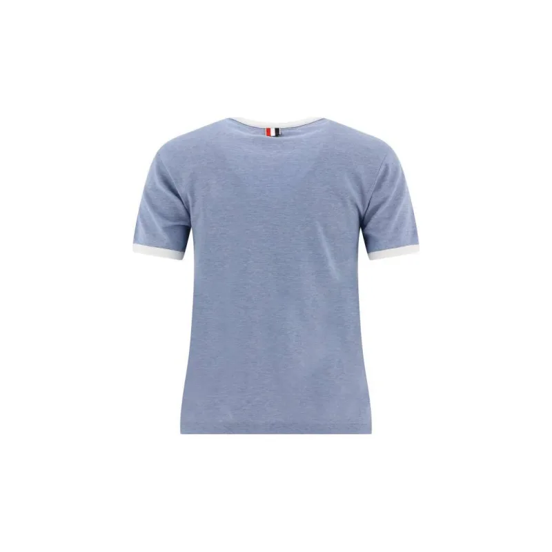 THOM BROWNE T Shirts Women's Light Purple-1