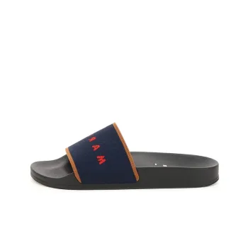 MARNI Fashion Slippers Women's Dark Blue