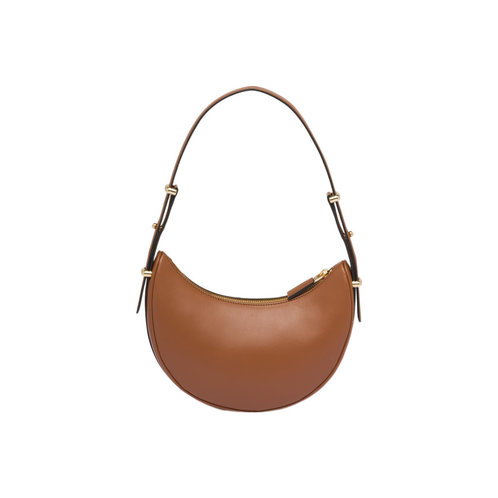 ショルダーバッグ PRADA COGNAC-COLOURED LEATHER SHOULDER BAG Cognac Leather Shoulder Bag | PRADA