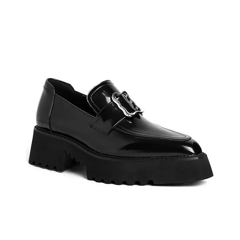 Naiyee Loafers Women's Silver/Black-1