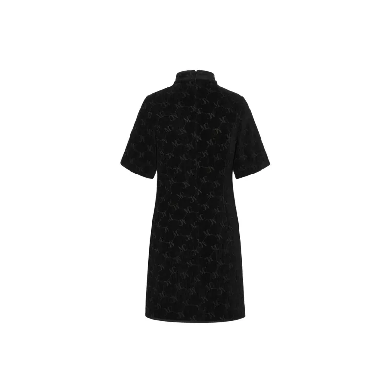 MOCO Short Sleeved Dress Women's Black-1