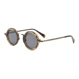 Bronze Sand Leopard Print All Gray