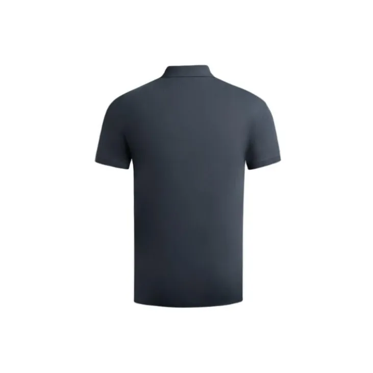 ARMANI EXCHANGE Polo Shirts Men Navy Blue-1