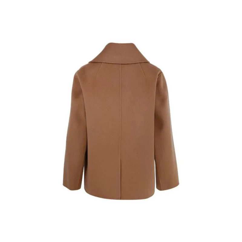 'S MAX MARA Windsor Button Up Straight Hem Coat-1