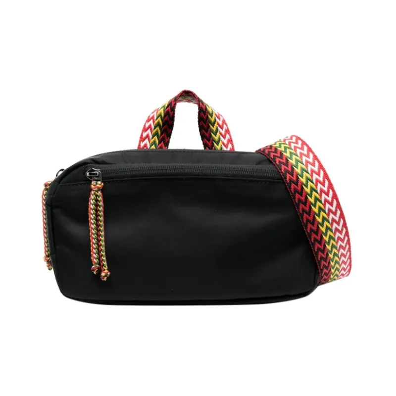 Lanvin Logo Detailed Zip Up Belt Bag-0