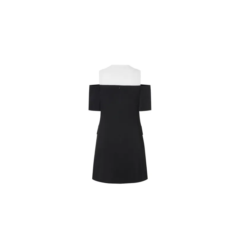 MOCO Short Sleeved Dress Women's Black-1