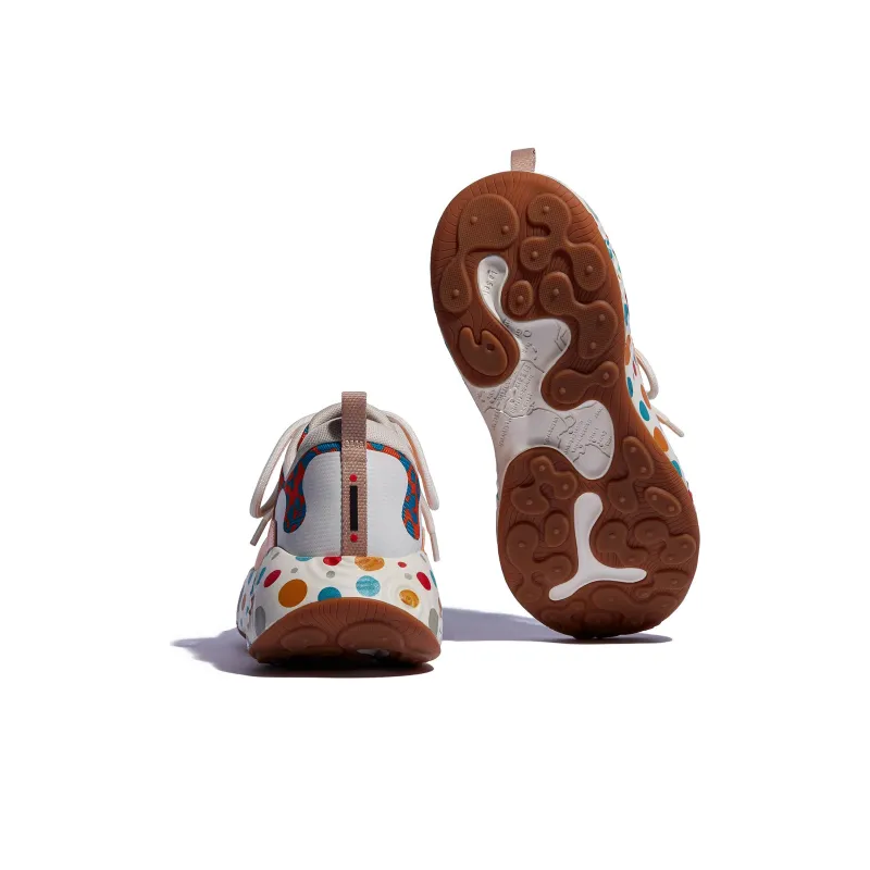 U.IN Painted Travel Shoes Camouflage 2 Fabric Brava 3 Polka Dot Plant Casual Shoes Women's-5