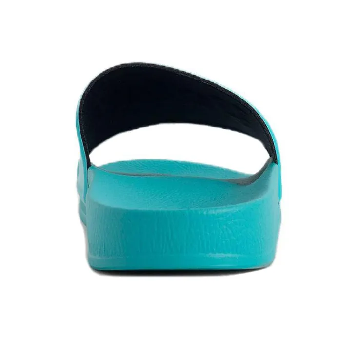 PALM ANGELS Logo Pool Slides Light Blue-4