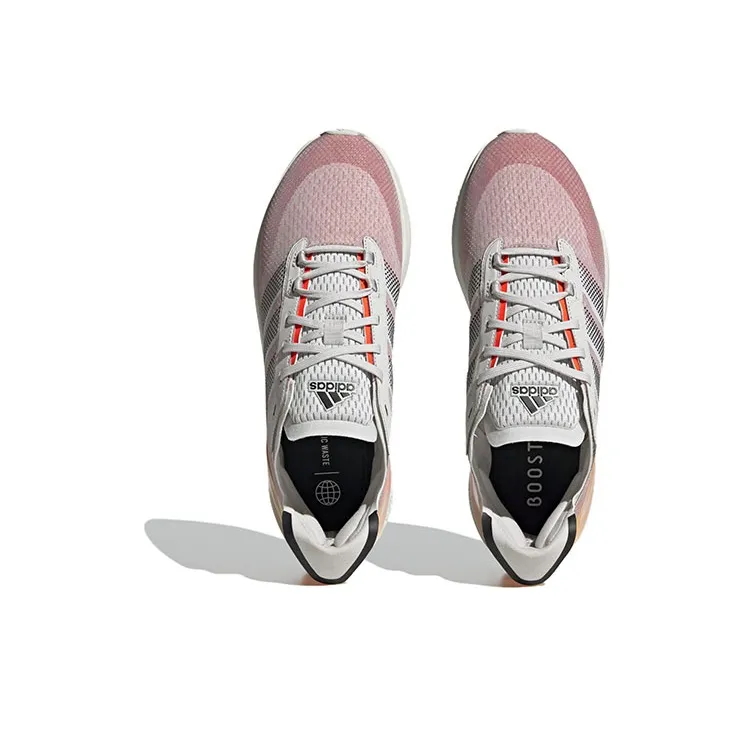 Avryn Adidas 'Grey Solar Red'-4