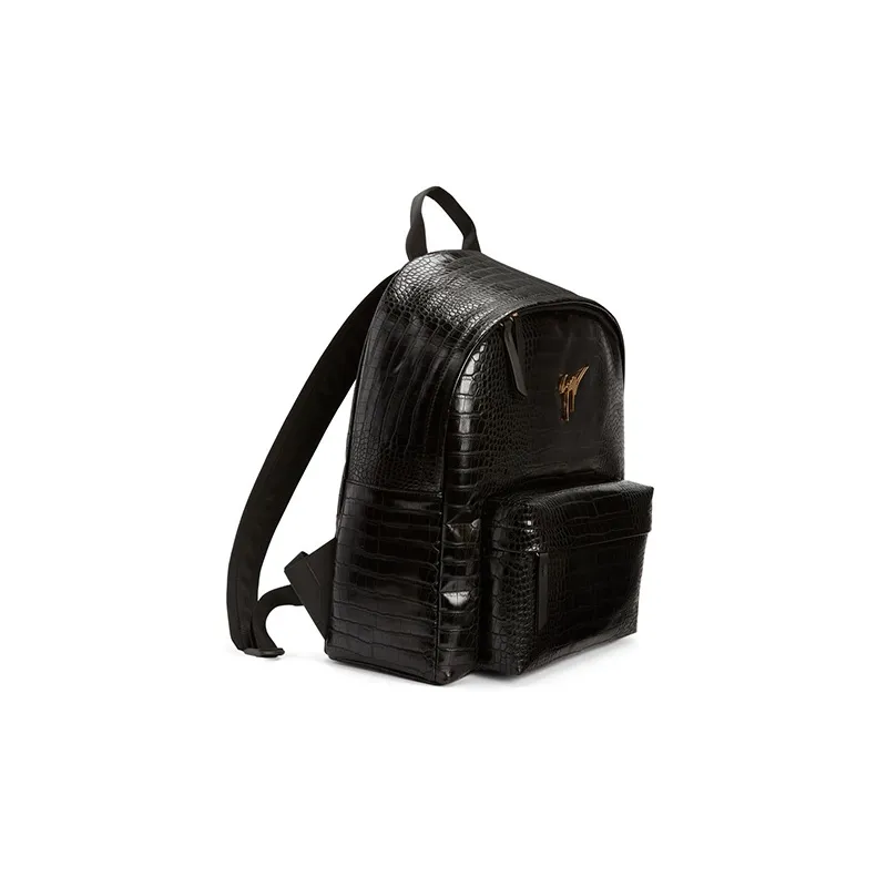 Giuseppe Zanotti/GZ Synthetic Fiber Backpack Men's Black-1