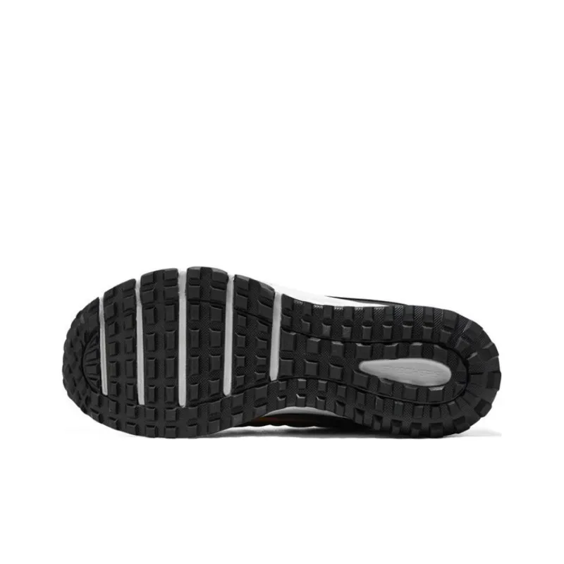 Skechers Escape Plan Anti Slip Wear Resistant Low Top Mountaineering Hiking Shoes Men's Black Orange-4