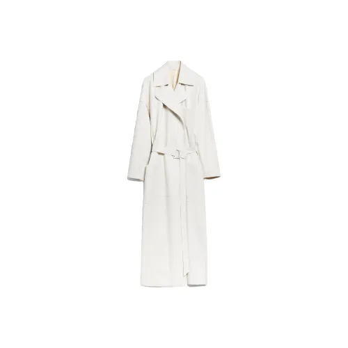 MaxMara Trench Coats Women's White