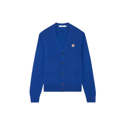 Maison Kitsune Sweaters Unisex Royal Blue