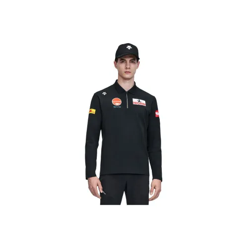 DESCENTE X National Team Polo Shirts Men