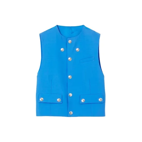 Burberry Vests Men Vivid Blue